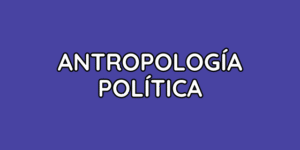 antropología política