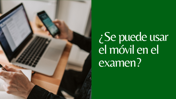 usar el móvil en los exámenes de la uned