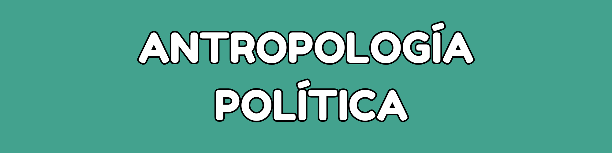 artículos de antropología política