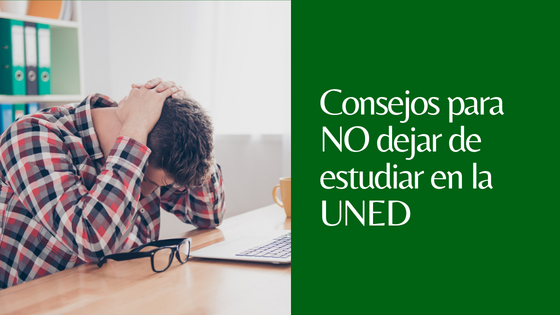 DEJAR DE ESTUDIAR EN LA UNED